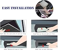 Vista 5 de Filtro de aire de cabina para Mazda 3 (2019-2025), CX-30 (2020-2025), CX-50 (2023-2025), repuesto para BDTS-61-J6X, BDTS61J6X.