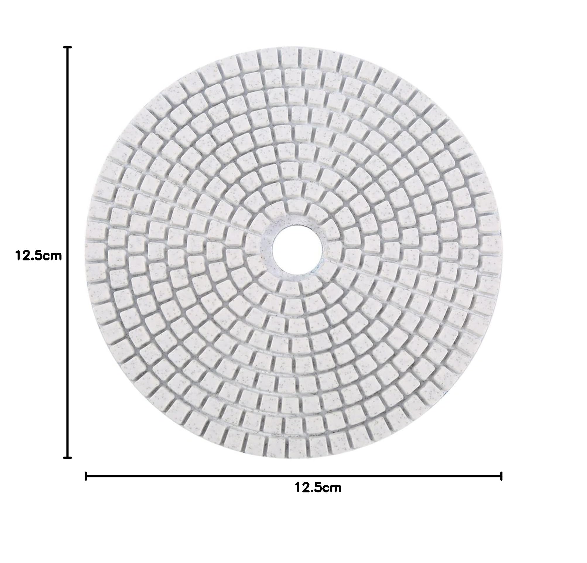 Koło Diamentowe, 5-calowa Tarcza Szlifierska 125mm, ściernica Marmurowa Diamentowa Podkładka Polerska, Tarcze Szlifierskie (50)
