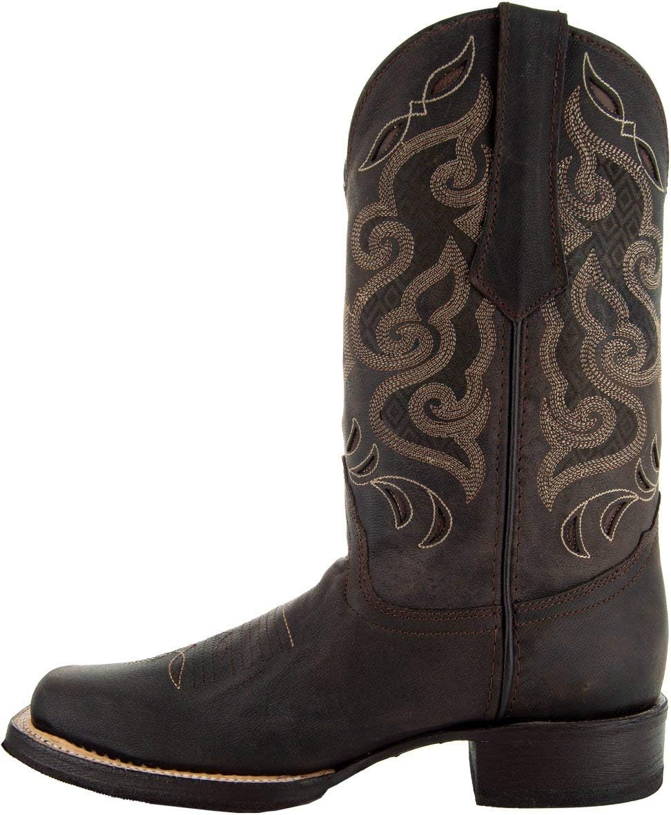 Soto BootsMen's Broad Square Toe Boots H50019
