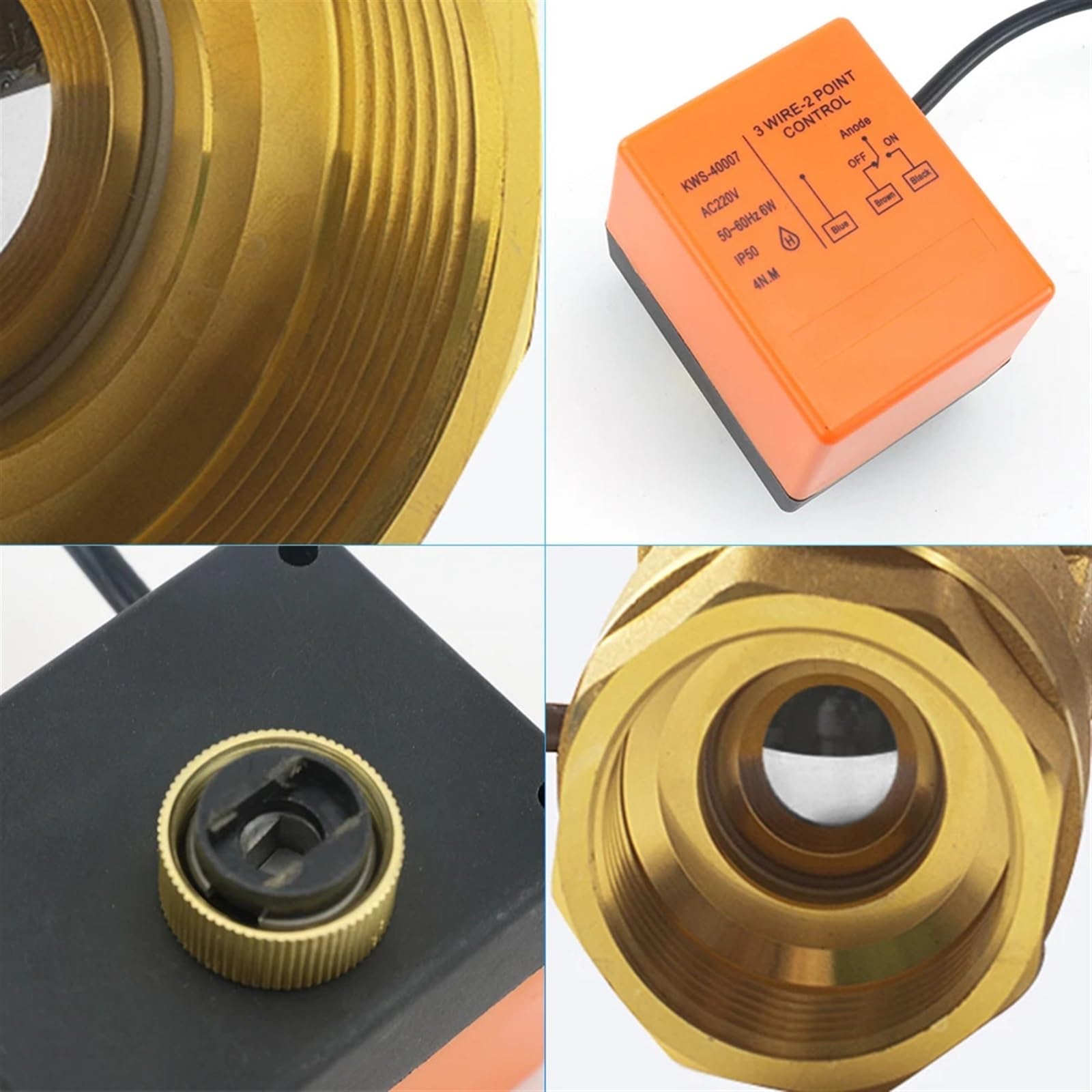 Réducteur De Pression Eau - Électrovanne Électrique 3 Voies 2 Positions 12V Pour Eau Et Alcool