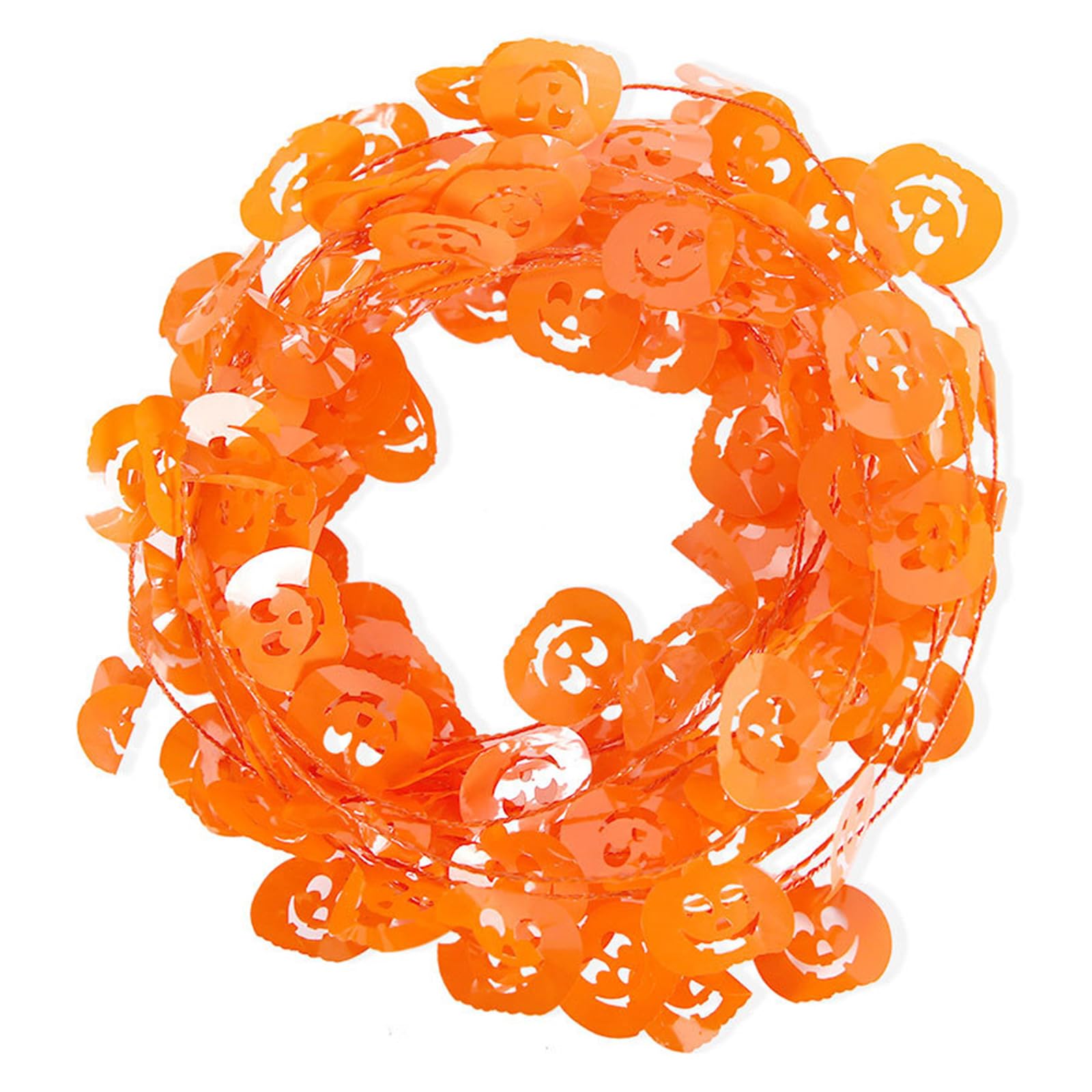 Jazuaiao Halloween Decoration Set 7.5M Long Hanging with Ghostly Figures Pendant Ceiling