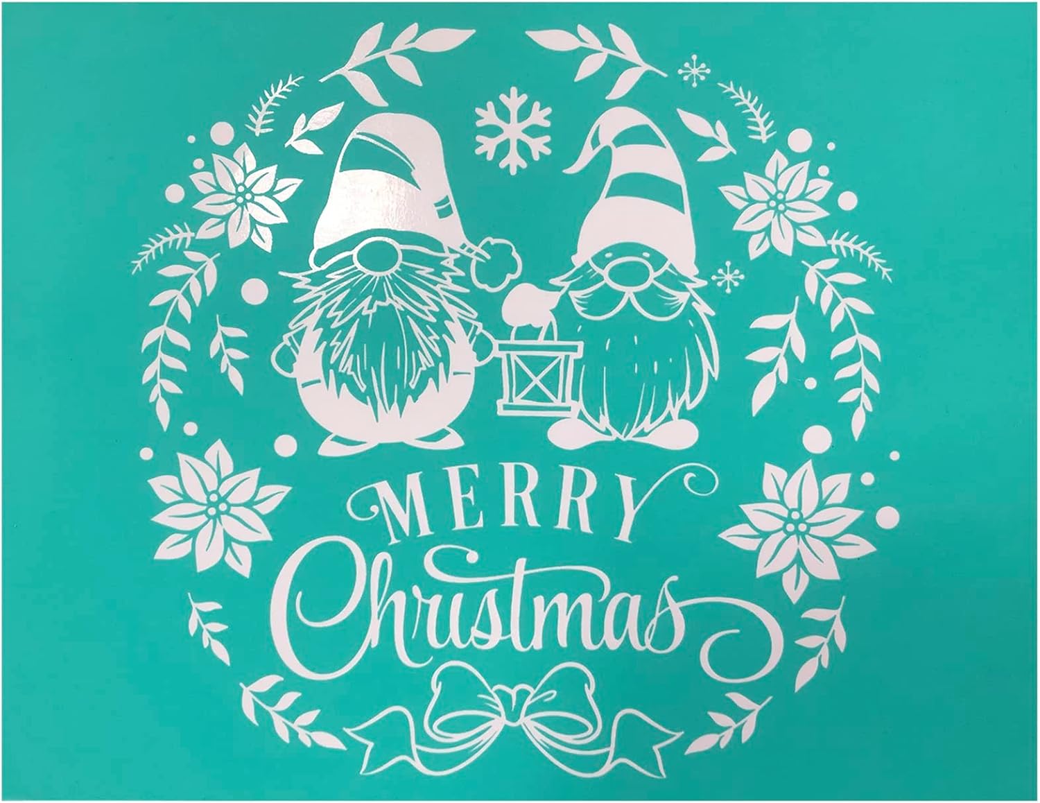 Halloween Christmas Theme Silk Screen Stencils Mesh Stencil Self