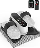 2025 New Under Desk Elliptical Machine,Portable Seated Pedal Exercise Machine for Seniors, 12 Adjustable Speed Elipse Leg Exerciser with Remote Control,Quiet Foot Exercise Machine for Home Office