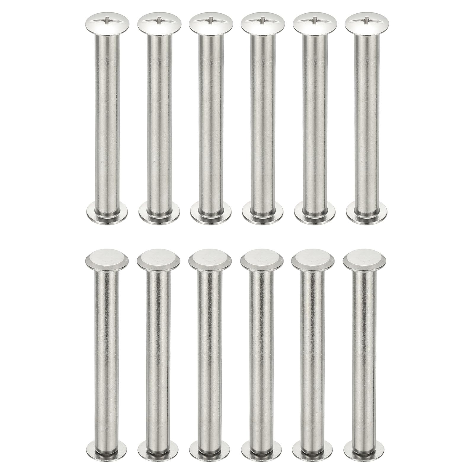 PATIKIL 24 Sets Chicago Screws