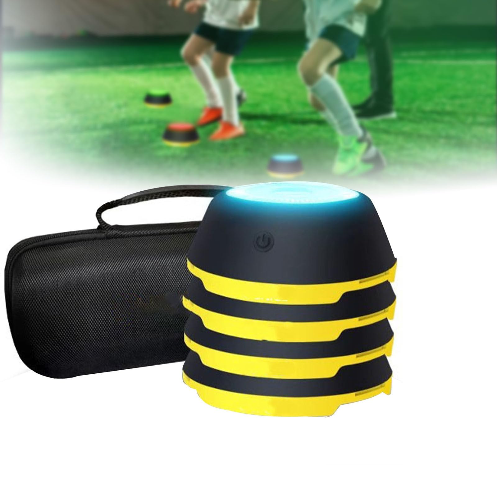 LjyAeono Reaction Training Light for Boxing and Fitness, This Smart Light Improves Reaction Speed, Agility and Cognitive Brain Training 4lights