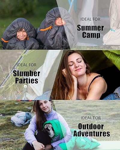 Miniatura 15 de Sleeping Bags for Adults Cold Weather - 20 Degree Big&Tall Size Backpacking Lightweight Waterproof for Girls Boys Mens Teen Women for Camping Hiking