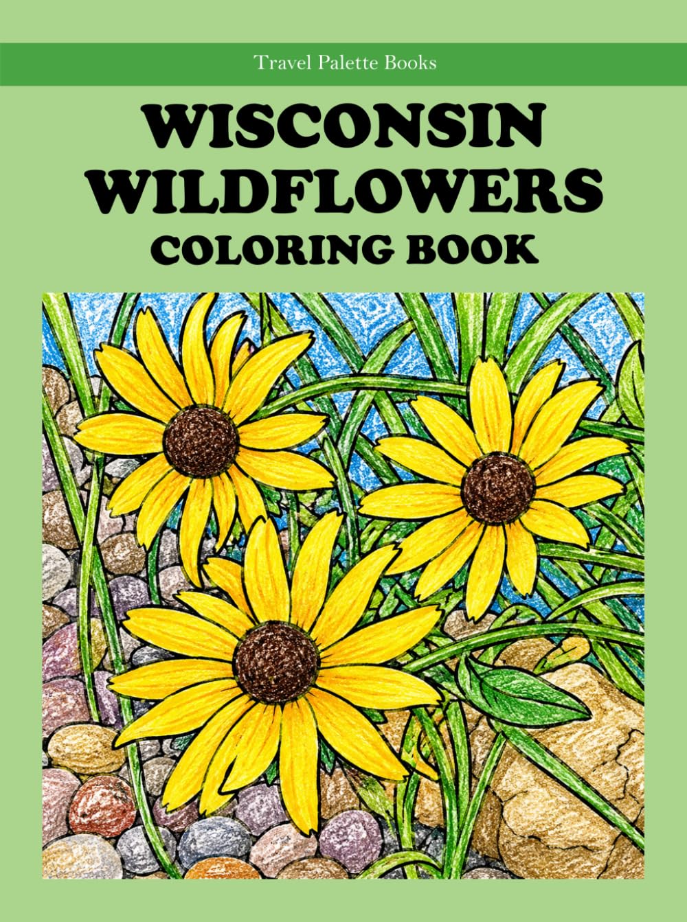 Wisconsin Wildflowers Coloring Book (Travel Palette Coloring Books)