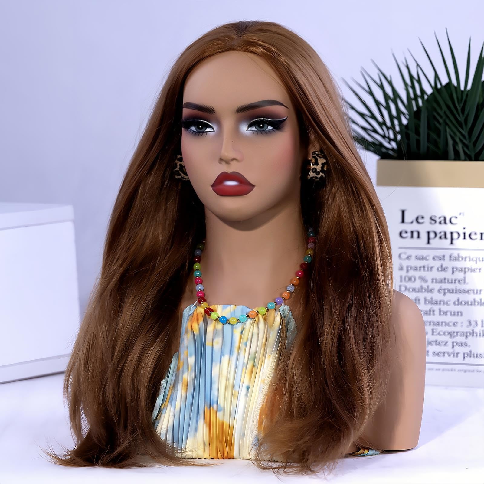 Busto Di Manichino Femminile, Testa Manichino Spalle Esposizione Parrucche