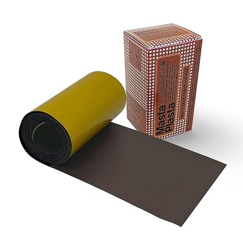 MastaPlasta Original Self-Adhesive Leather Repair Patch - Dark Brown 150