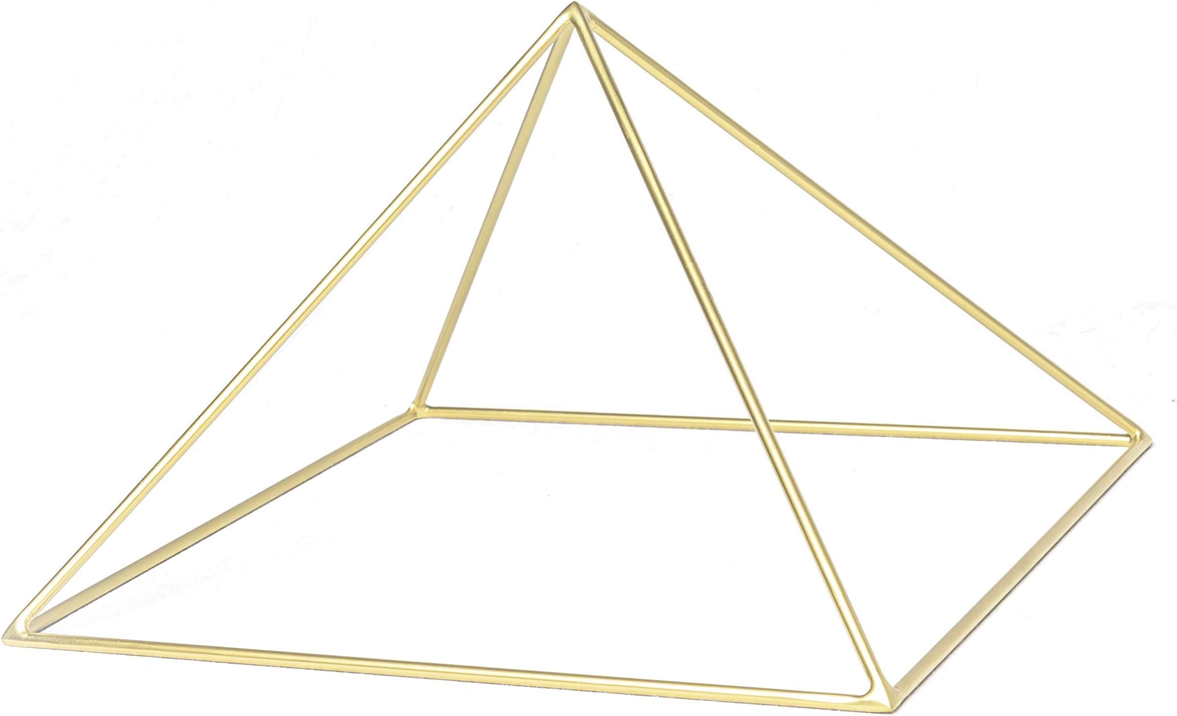 9.8in Copper Pyramid for Meditation + E-Book, Healing Energy, Pyramid Meditation, Pyramid for Healing,Pyramid for Gem Stones, Pyramid for Charging Crystals, Meditation Accessory