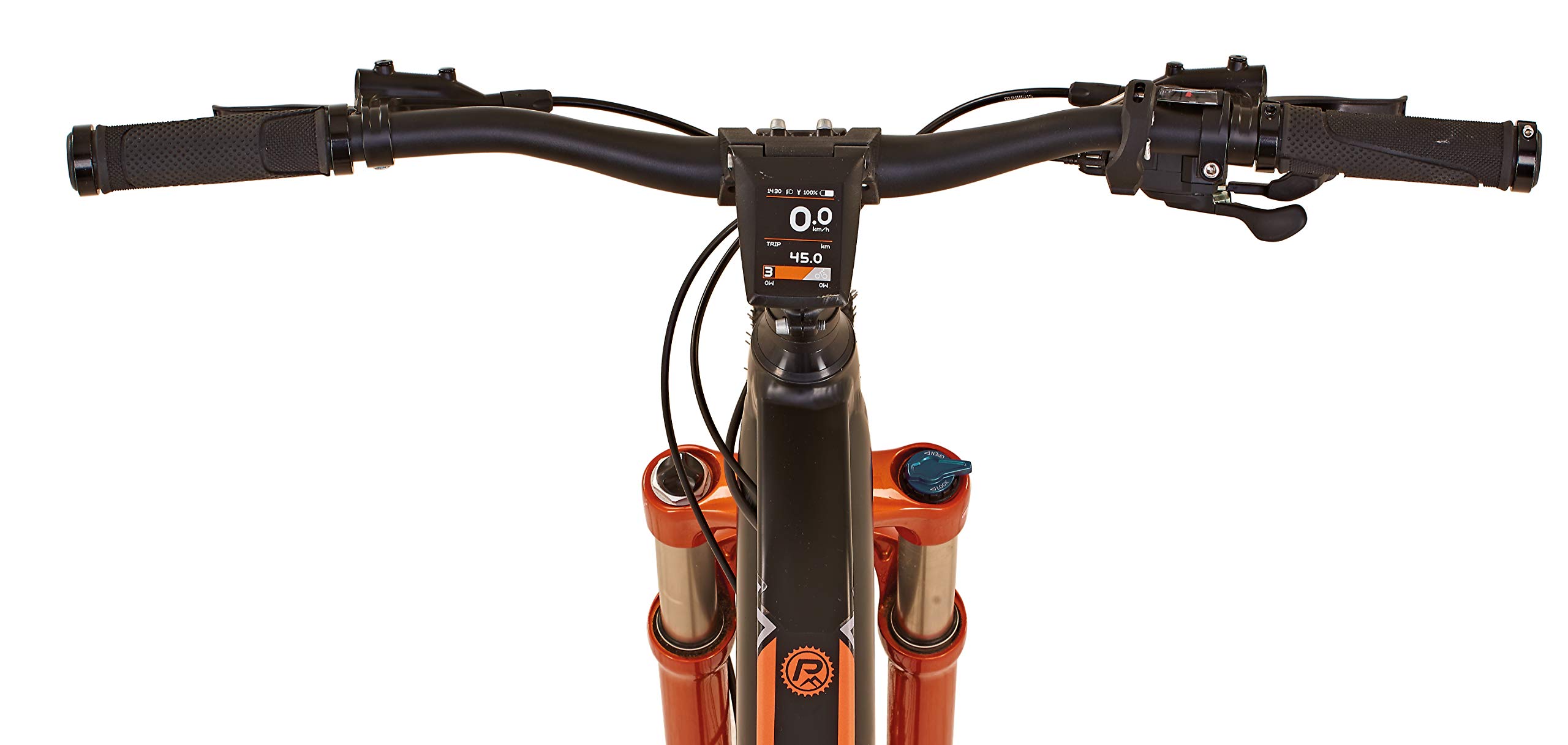 Prophete Graveler Unisex Adult Electric Bike 27.5 Inch 20.ETM.30 Black/Orange RH 50 Sports & Outdoors