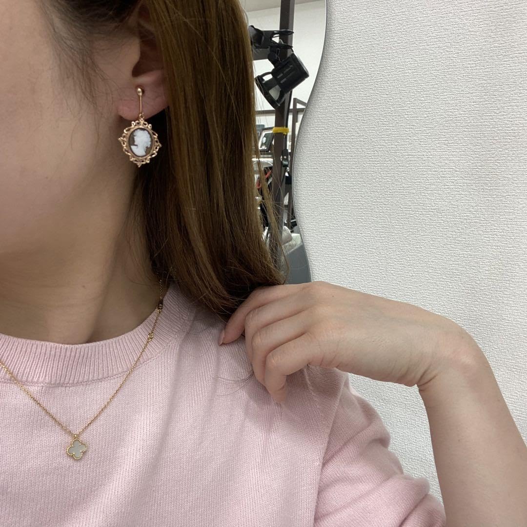 Amazon.co.jp: 女神シェルカメオイヤリング : おもちゃ