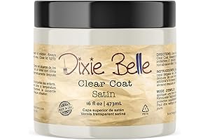 Dixie Belle Paint Gator Hide Satin Clear Coat: A Resilient Topcoat for Pristine Chalk Finishes