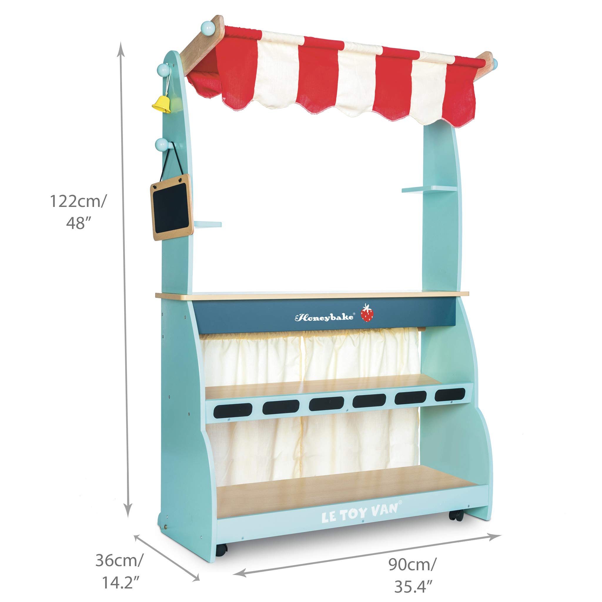 Le Toy Van Honeybake Reversible Educational Pretend Wooden Grocery