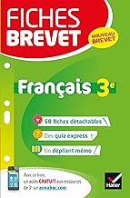 Download Fiches brevet Français 3e: fiches de révision pour le nouveau brevet PDF
