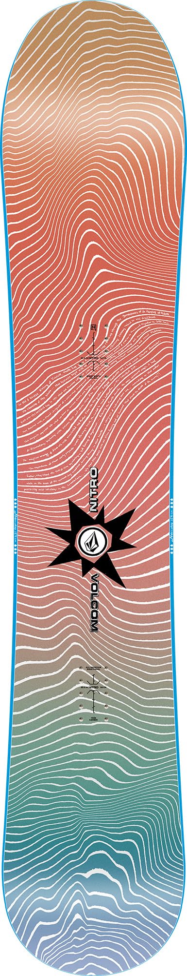Nitro Snowboards pour Homme Alternor & Alternor X Volcom Board 25, Tout-Terrain, Directional, True Camber, All-Terrain, Mid-Wide à Wide, Selon la Longueur