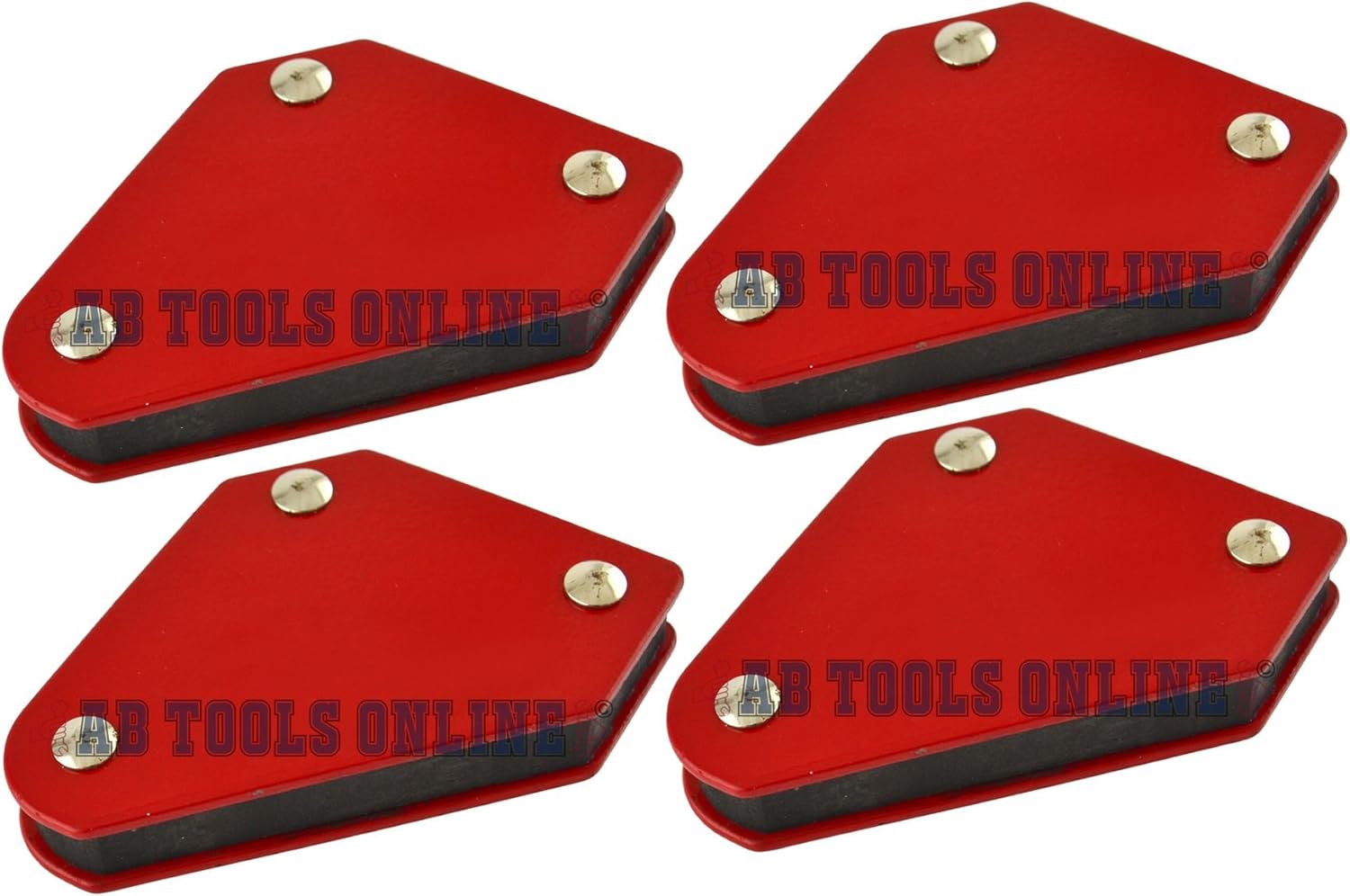 4pc Mini Magnetic Weld Holders Right Angle Soldering Welding Mag Square TE853