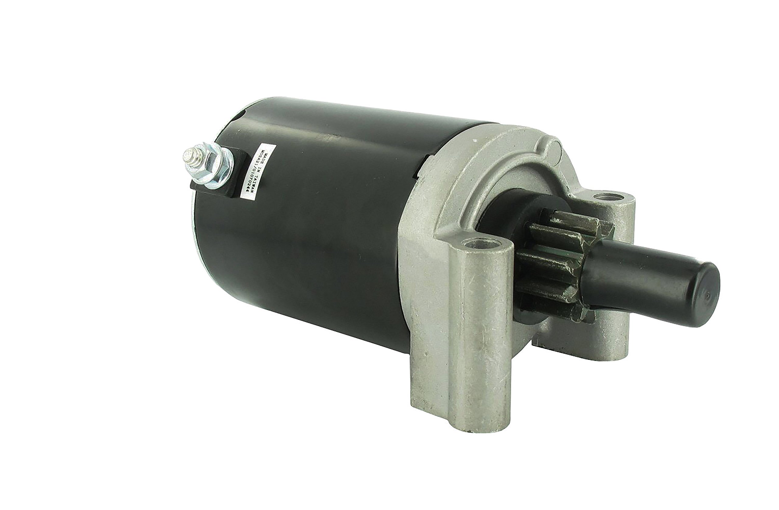 Greenstar Motor de arranque eléctrico 10 dientes adaptable para Kohler, Negro, 21280