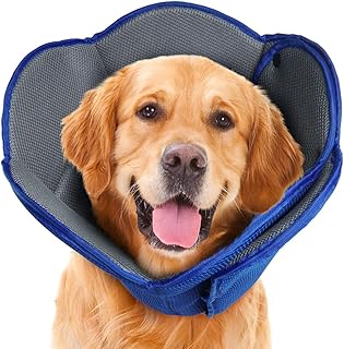 Dog Cone for Dogs After Surgery, Comfy Soft Dog Cones for Large Medium Small Dogs Cats, Adjustable Protective Dog Recovery Collars & Cones Alternatives to Prevent Pets from Licking Wounds,XL