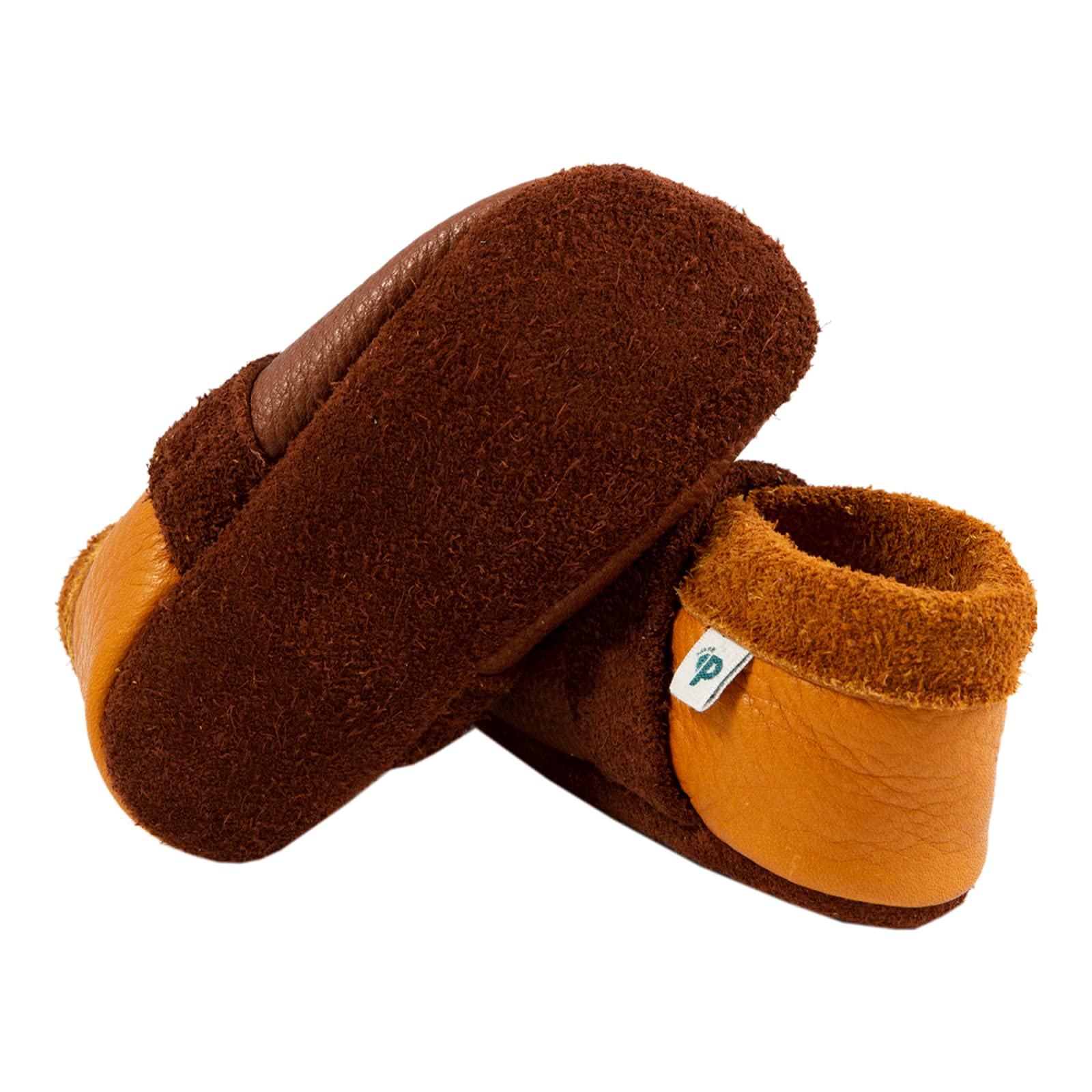 Krabbelschuhe Tiere aus Ökoleder Made in Germany Lauflernschuhe als Geschenk für Jungen & Mädchen Babyschuhe aus Leder weiche Lederpuschen Schlupfschuhe Hausschuhe