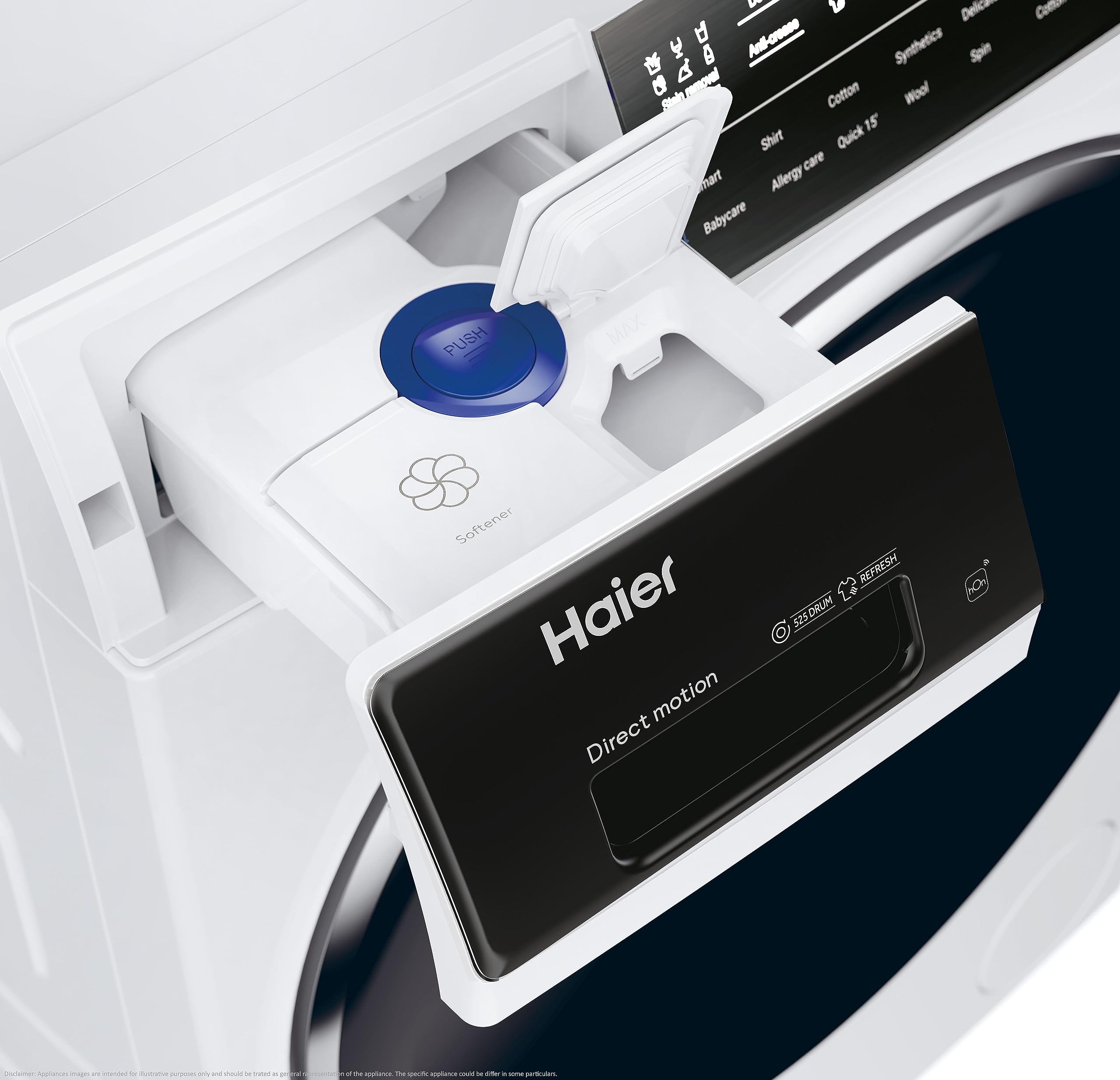 Haier I-Pro Serie 7 Plus Lavatrice 10 Kg, Libera Installazione, Carica Frontale, Classe A, 1400 Giri, Wi-Fi + BLE, Controllo App hOn, I-Refresh, I-Time, 60 x 53 x 85 cm, Bianca - HW100-BD14979U1