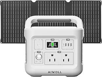 AIWOLLポータブル電源1024Wh 出力1000Wリン酸鉄 2年保証付き！ Amazon