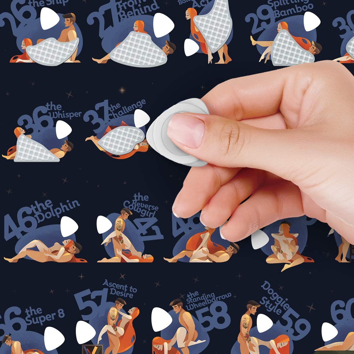 Kamasutra – Jeu d'amour 100 positions, cartes à gratter, jeux pour adultes, idée de rendez-vous romantique pour les couples à partir de 18 ans, parfait comme cadeau d'anniversaire, cadeau pour hommes