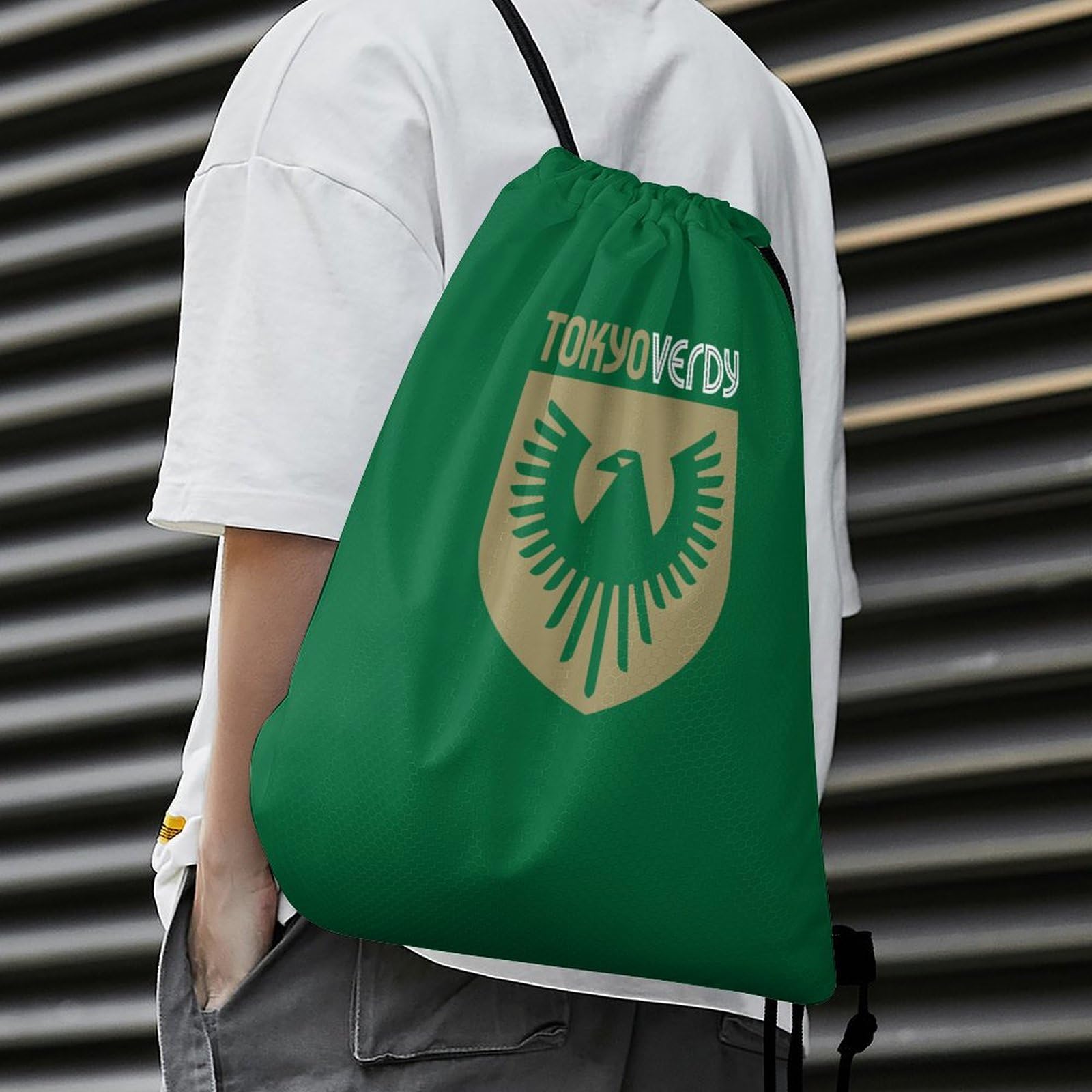 Amazon.co.jp: 巾着袋 東京ヴェルディ ナップサック ジムサック