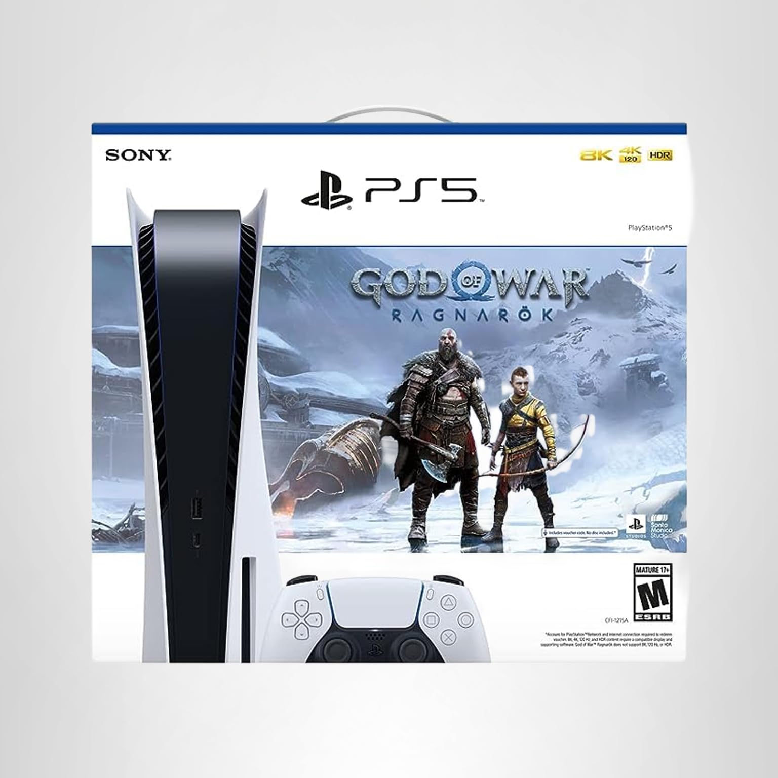 Amazon.com: PlayStation PS5 Console – God of War Ragnarök Bundle