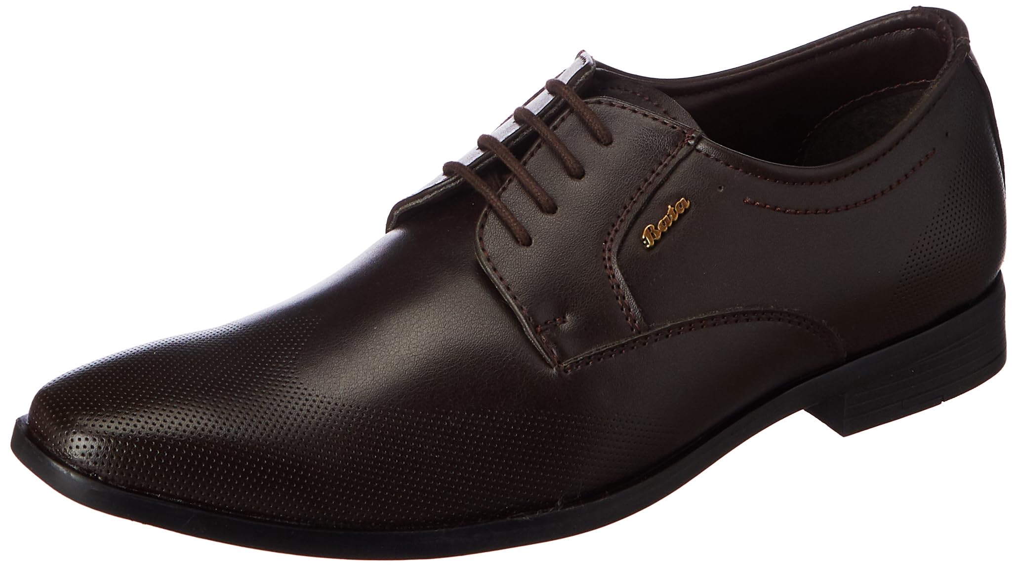 BataAndrew E Mens Formal Lace-Up Shoes in Dark Brown