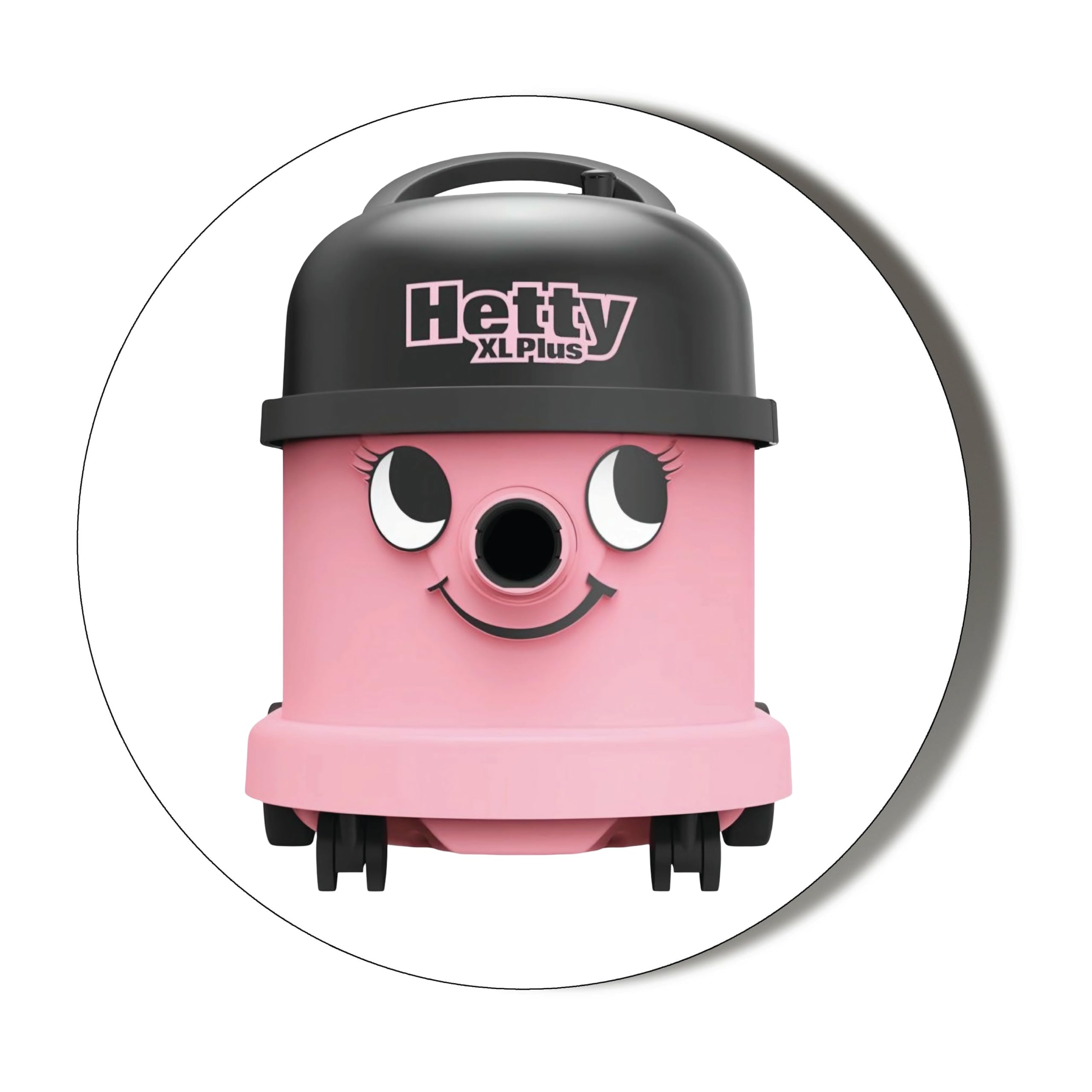 Henry Hoover Family Hetty XL Plus - Small 10 x 56mm Vinyl Stickers