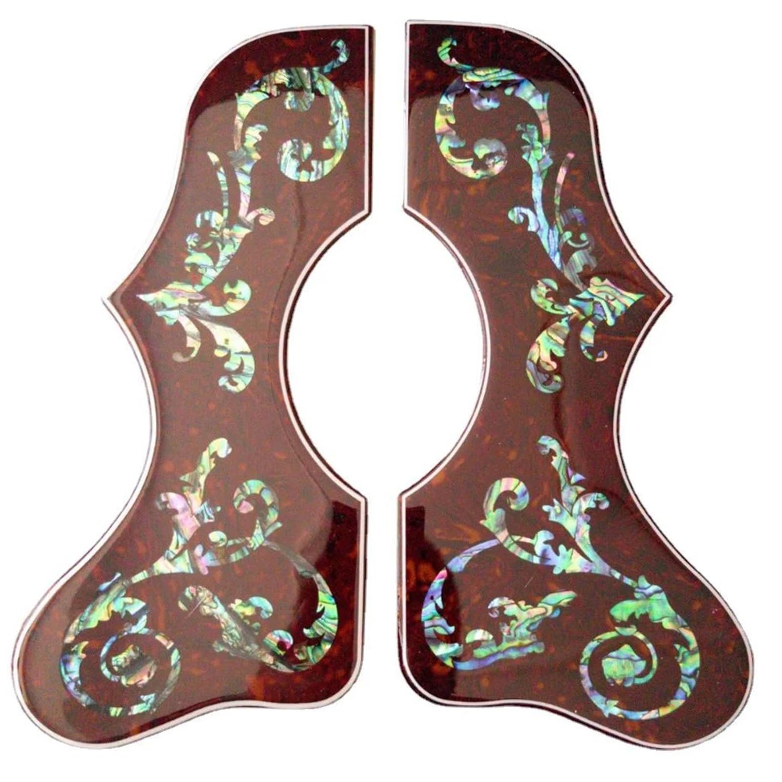 Piezas De Guitarra Acústica Protector De Púas Para Guitarra Acústica Autoadhesivo De 2,0 Mm De Grosor Con Placa Antirayaduras