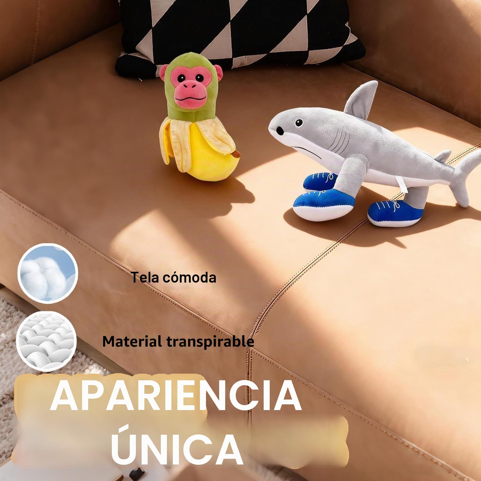 Peluche Italian Brainrot, Juguete de Peluche Tung Tung Tung Sahur, 8 Piezas Juego de Personajes Toys, Animales de Peluches, Regalos para Fanáticos Adulto y Adulto