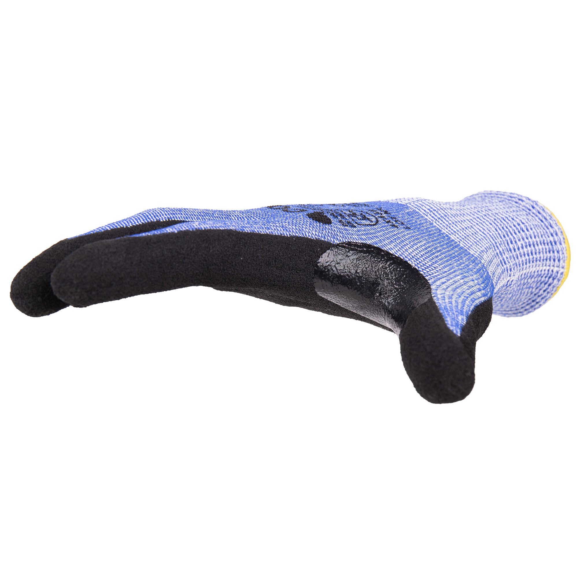Cofan Guantes Anticorte HPPE Nitrilo Sandy Coating, Agarre Seco y Húmedo, Pack de 12 Pares de Guantes, De Conformidad con EN 388:2016, Nivel F, Galga 13, Talla 6 hasta la 11 (12, Talla 6)