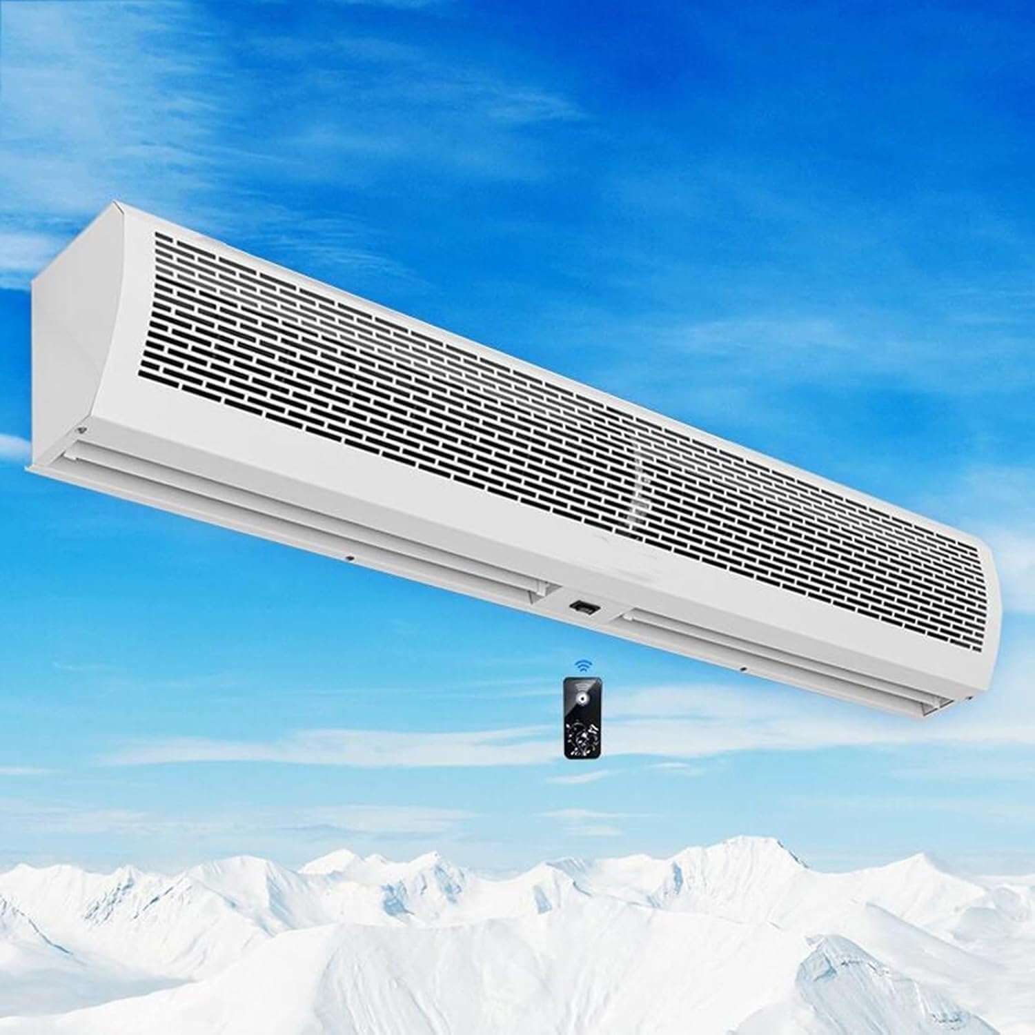 SSDDLZEQ Air Curtain for Doorway Air Curtain Machine 0.9 Meters 1.2 Meters 1.5 Meters Air Curtain Commercial Air Curtain Machine(Remote Control Type,0.9m)
