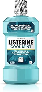 Listerine Antiseptic Mouthwash, 500ml Cool Mint Cool Mint (Pack of 3)