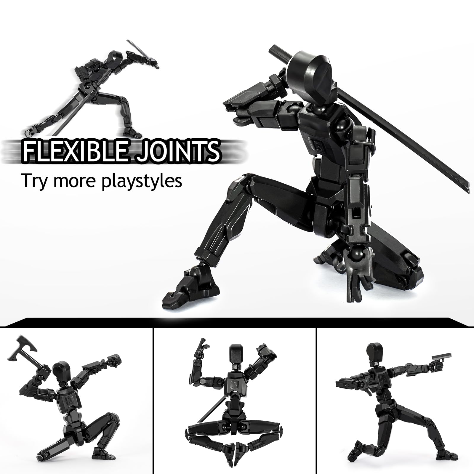 Amazon.co.jp: 【組み立て済み】T13アクションフィギュア、サムライ