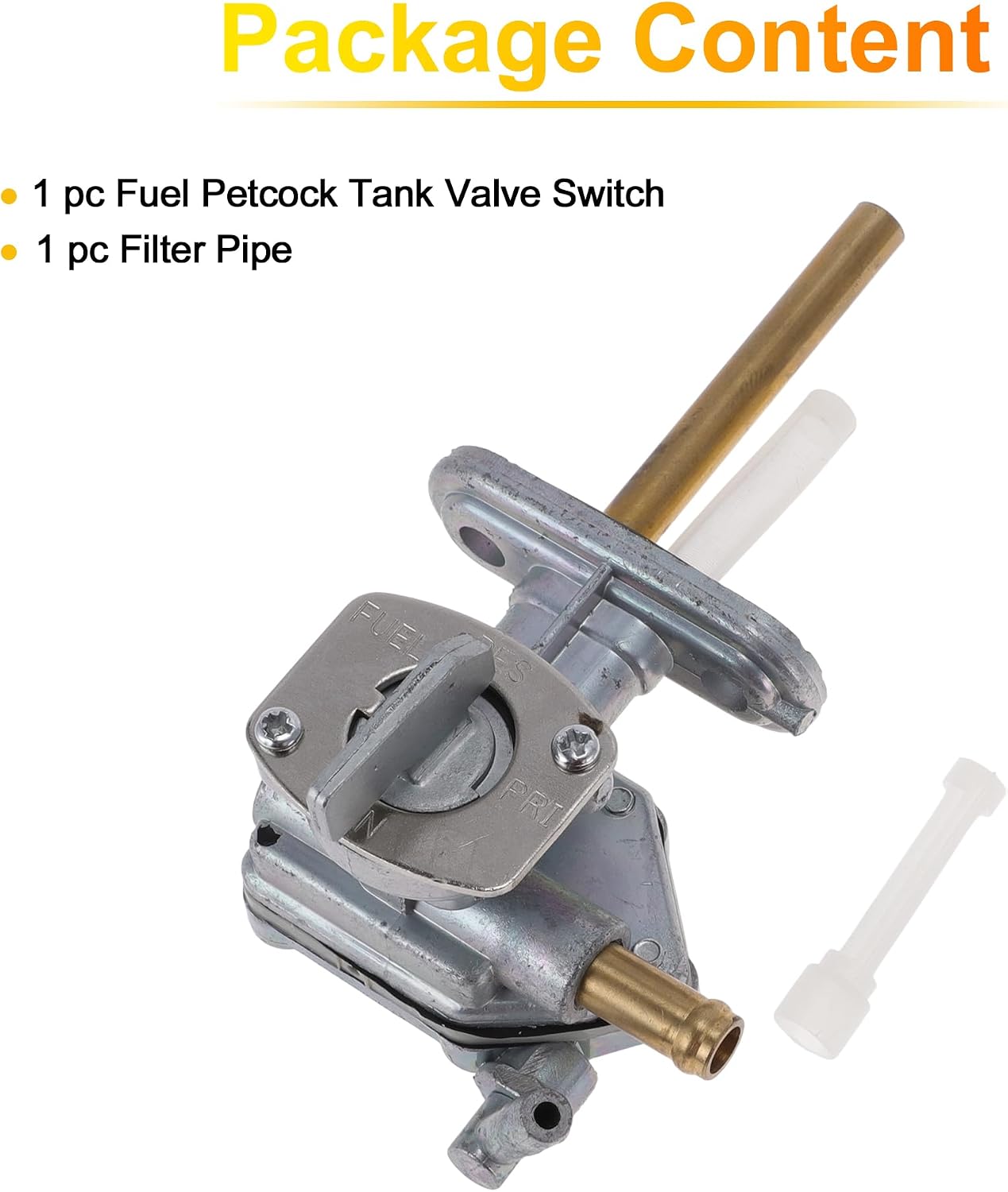 No.44300-15D31/44300-15D30 ATV Fuel Valve Petcock Gas Tank Switch for Suzuki DR250SE 1990-1995 Fuel Gas Petcock Valve Tank Switch Pump