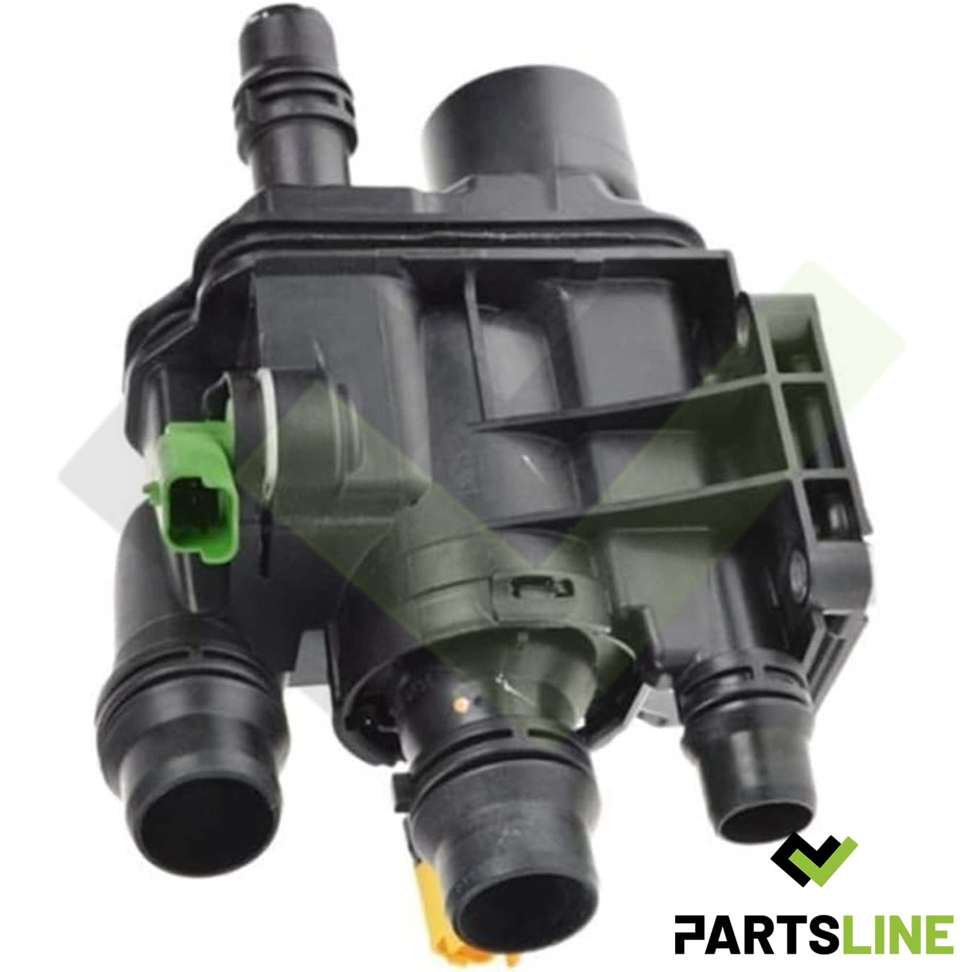 Partsline Thermostat avec boitier compatible avec Berlingo, C3 Aircross 2, C4 X, C5 X, Astra L, Combo E, Corsa F, 2008, 208, 308, 408, 5008, 508, Partner, Rifter 1.2 Puretech 9812131480 81847