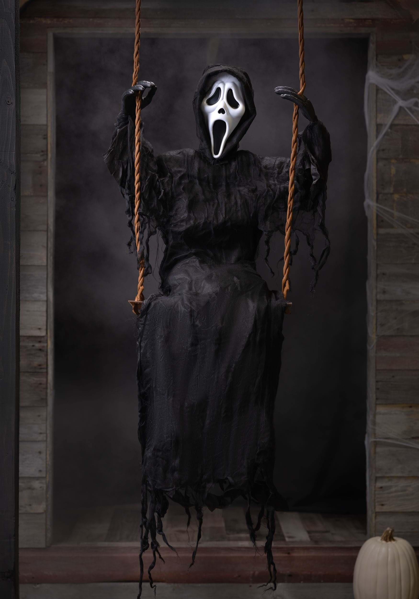 Amazon.com: Fun World 60-Inch Ghost Face On Swing Decoration