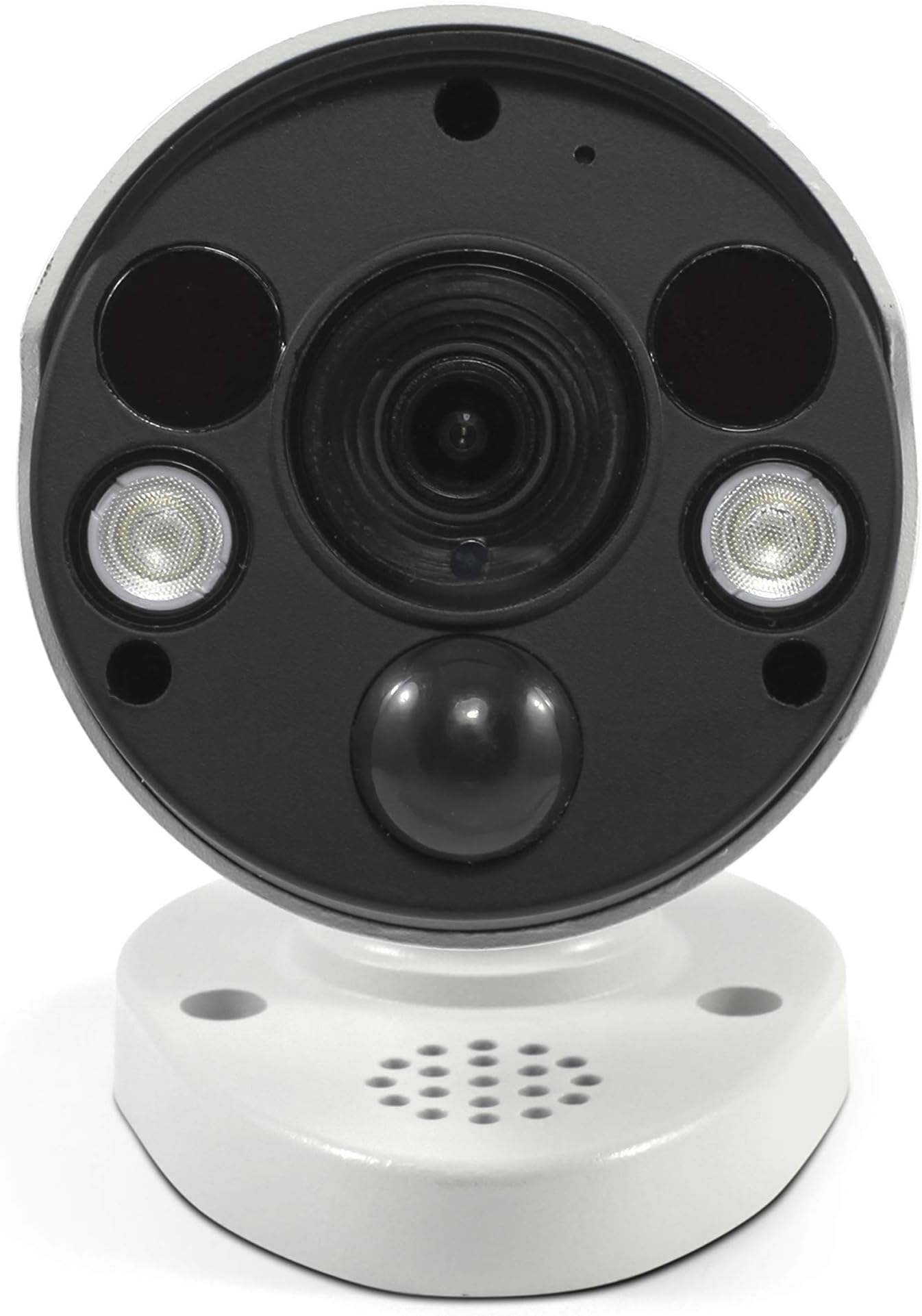 Home Security Camera, POE Cat5e NVR 4K HD Video, Indoor or Outdoor Wired Surveillance CCTV, Color Night Vision, Heat Motion Detection, LED Lights, Metal Housing, Face Recognition, 2-Way Talk