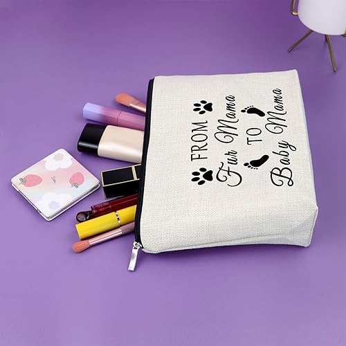 Miniatura 5 de Bolsa de maquillaje para regalar a mamá por primera vez, regalos para el día de la madre, Beige