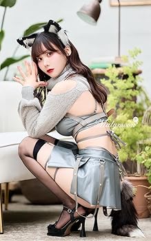 Amazon.co.jp: [Malymoon] コスプレ アニマル 動物 ウルフ おおかみ 狼