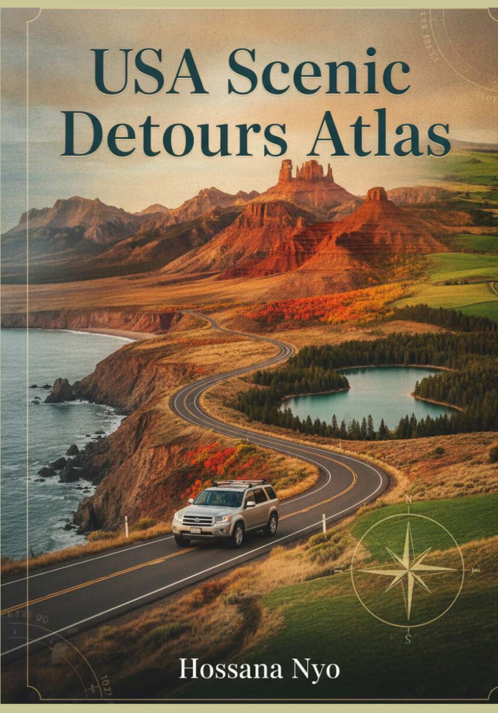 USA Scenic Detours Atlas: Maps, Small Towns, Hidden Gems, and Off-the Beaten-Path Road Trip Itineraries for Authentic American Travel