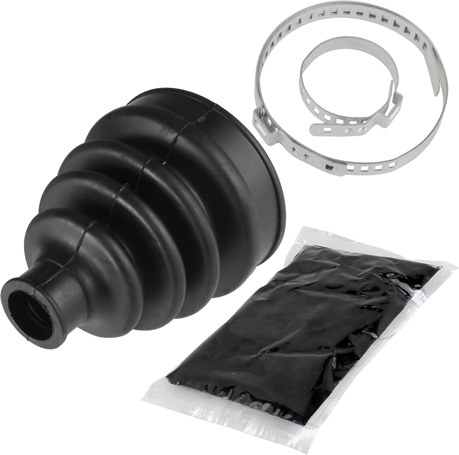 Caltric Front Axle Inner CV Boot Kit Compatible with Can-Am Outlander 650 4X4 Xt Xtp 2006 2007 2008-2012 / Outlander 400 4X4 Xt 2006-2012