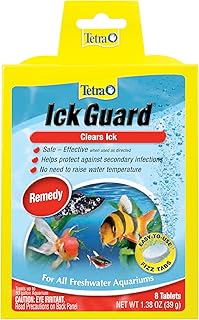 Tetra Ick Guard 8 Count, Quick Remedy For Ick In aquariums,Golds & Yellows