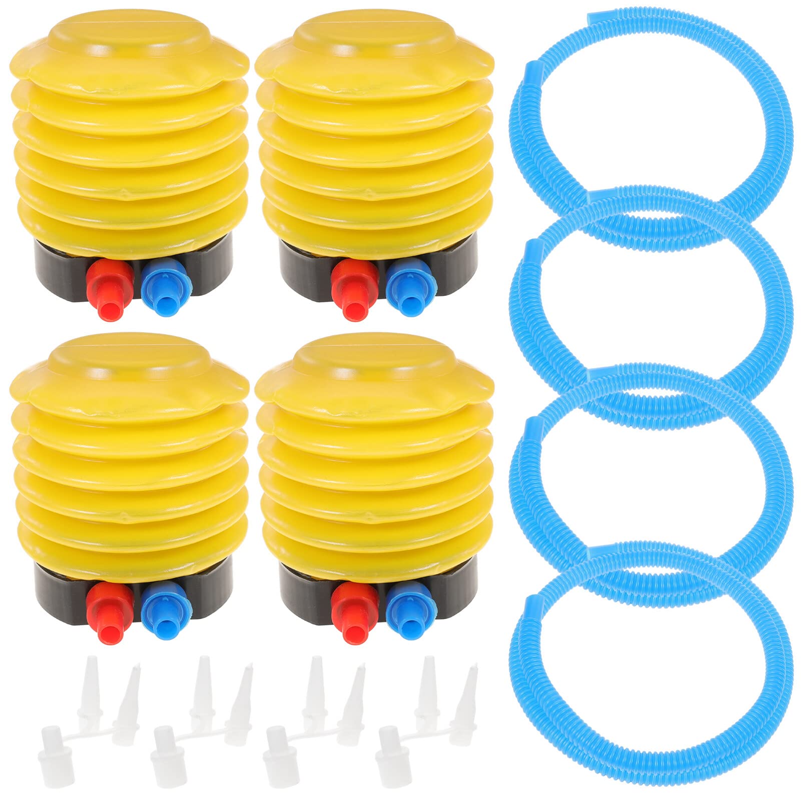 NOLITOY 4pcs Portable Foot Pump for Inflatables Easy Use Air Pump for Beach Air Mattresses and More Convenient and Design for Quick Inflation and Deflation-image-29