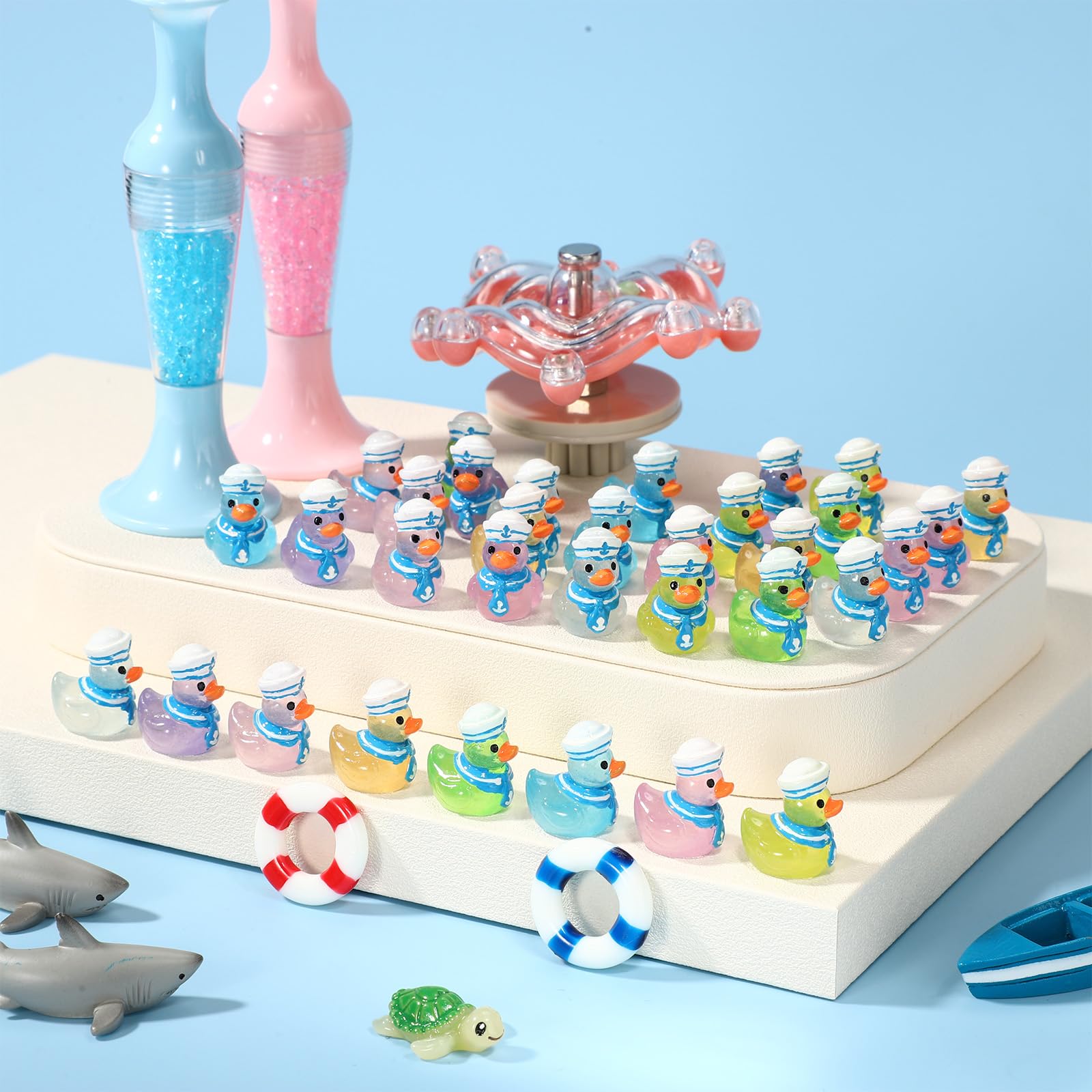 80pcs Mini Cruise Ducks Figure - Image 3