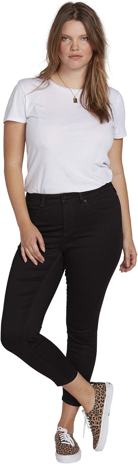 Volcom Women's Liberator Legging Fit Denim Jean Pants (Regular & Plus Size)