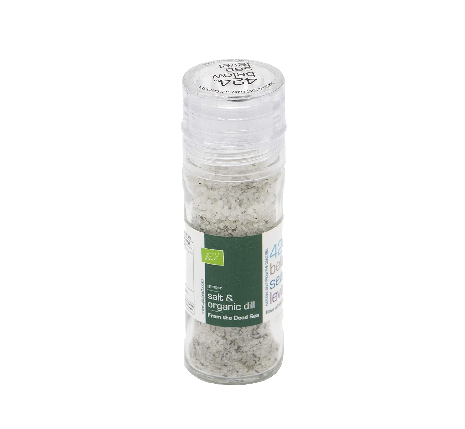 Gourmet Salt Collection From The Dead Sea 3.87oz (Salt & Organic Dill)